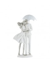 Декоративное украшение "Двое под зонтом"